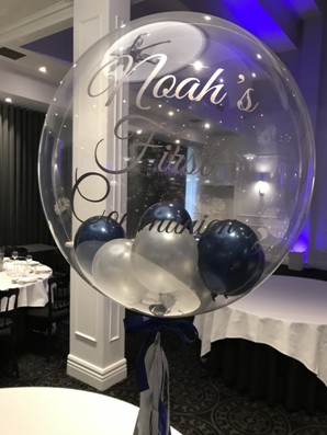 private function balloon centrepiece