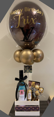 Deluxe Gift Box & Balloon Combo