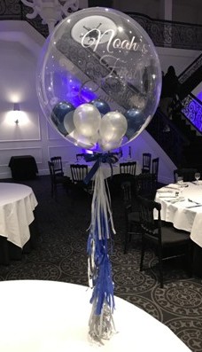 private function balloon centrepiece