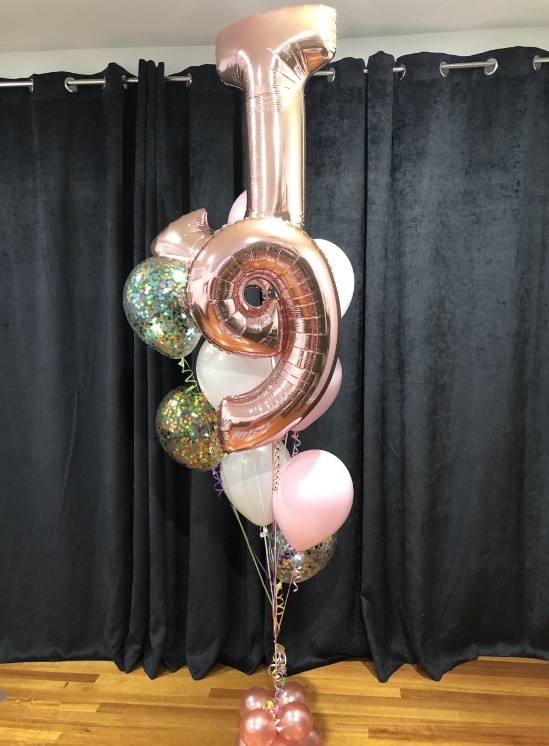 Balloon centrepiece