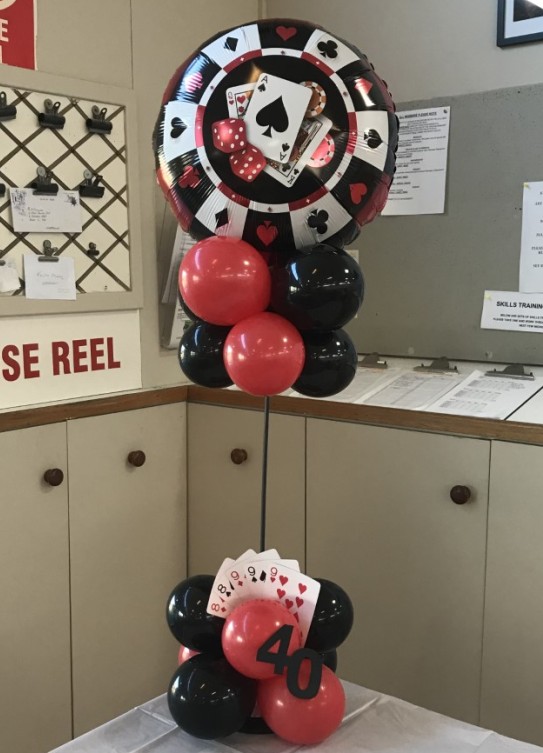 Birthday Balloon Centrepiece 