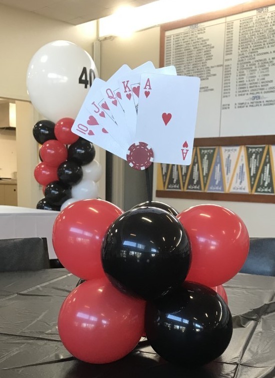 Balloon centrepiece