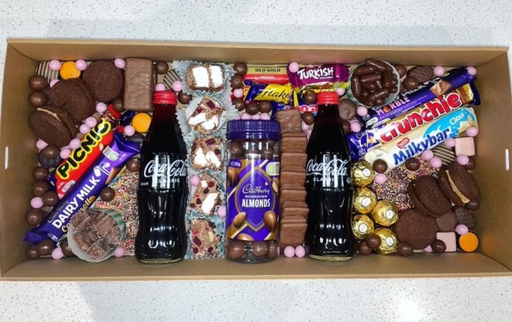 Sweets in a box