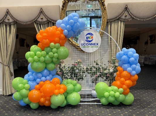 Corporate Event Balloon Arch