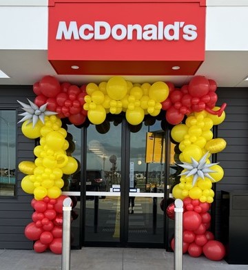 Corporate Event Balloon Arch