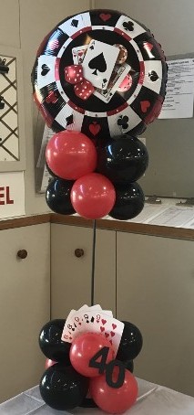 Birthday Balloon Centrepiece