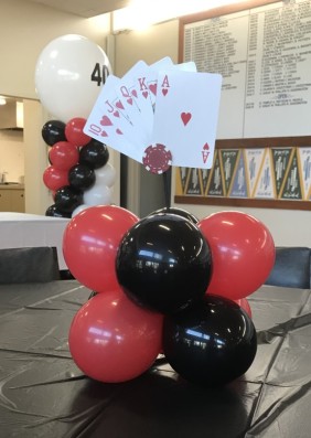 Private Function Balloon Centrepiece