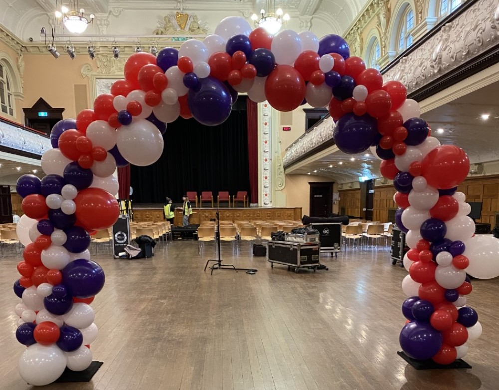 Corporate Balloon Arch