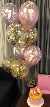 Birthday Balloon Centrepiece