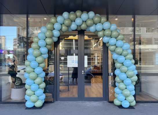 Corporate Event Balloon Arch
