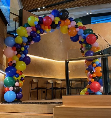 Corporate Event Balloon Arch