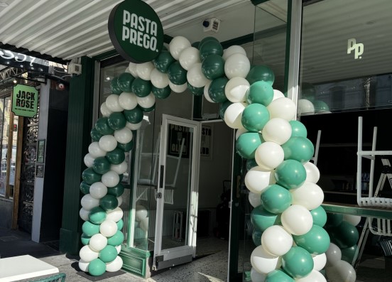 Corporate Event Balloon Arch