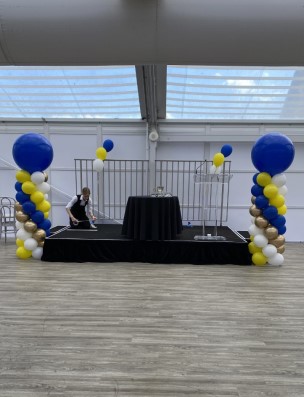 Corporate Event Balloon Columns