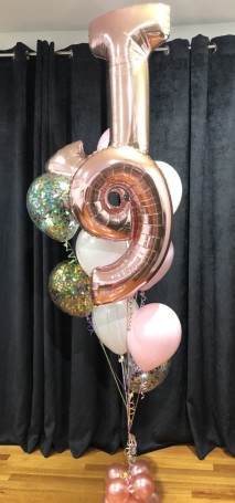 Birthday Balloon Centrepiece