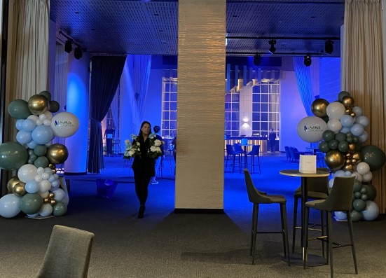 Corporate Event Balloon Columns