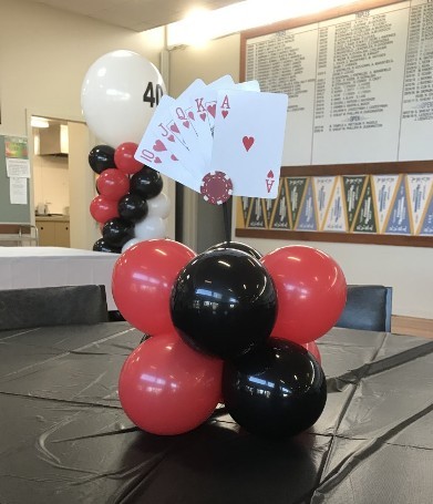 Birthday Balloon Centrepiece 