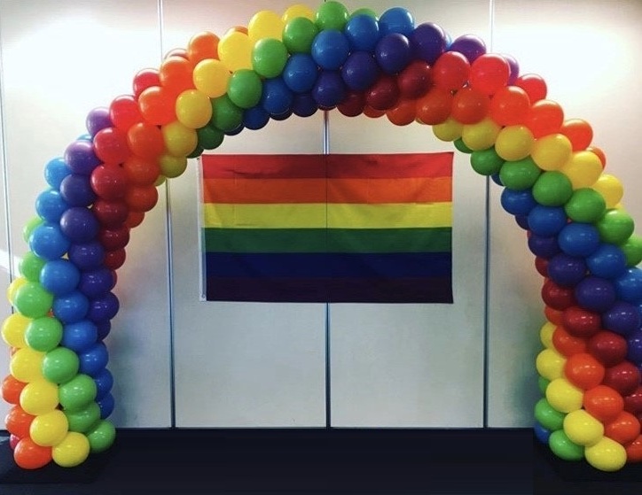 Corporate Event Balloon Arch