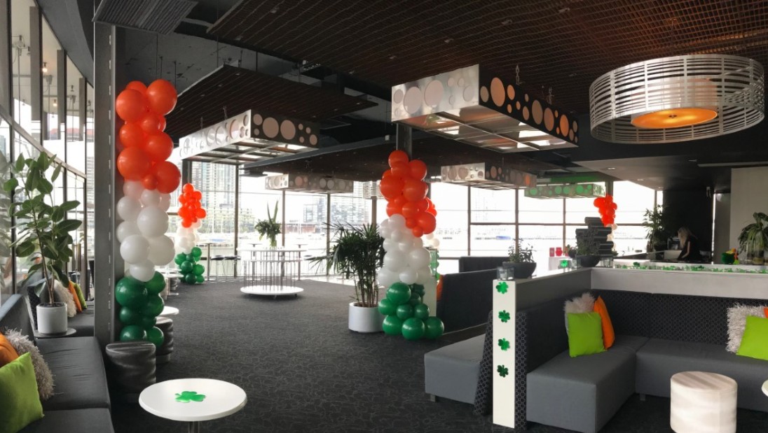 Corporate Event Balloon Garlands