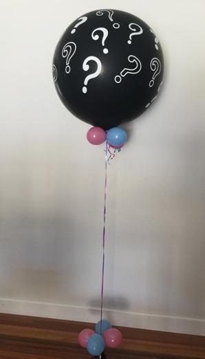 Gender Reveal Balloon Centrepiece
