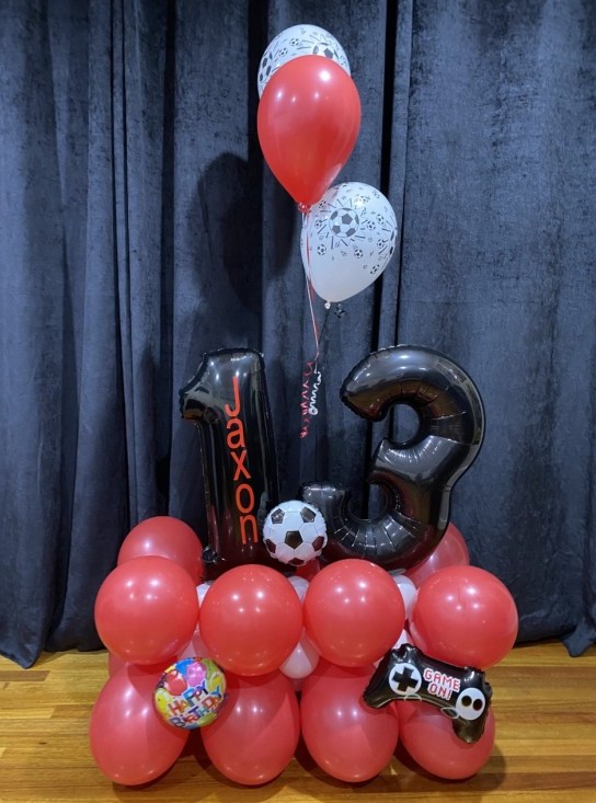 Birthday Balloon Centrepiece