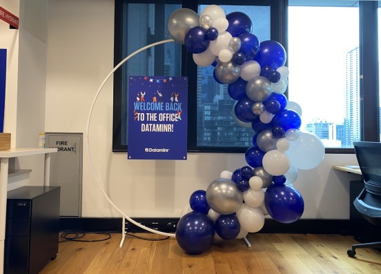 Corporate Event Balloon Arch