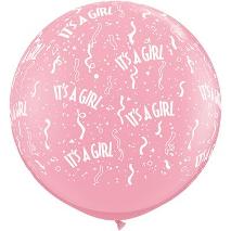 It's a Baby Girl Balloon