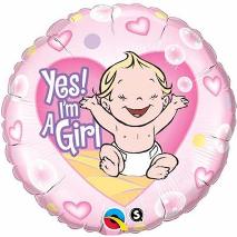 It's a Baby Girl Balloon