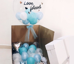 Balloon in box