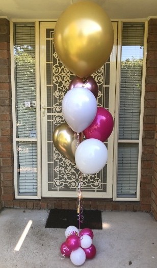 balloon centrepiece