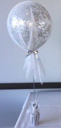 Communion Balloon Centrepiece