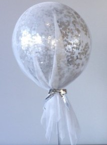 Engagement Balloon Centrepieces