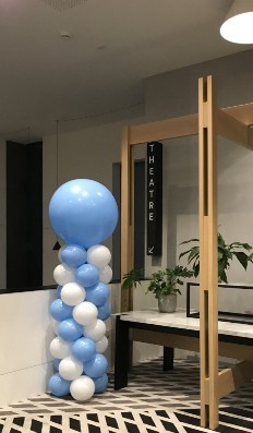 corporate event balloon column