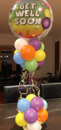 Get Well Balloon Centrepiece