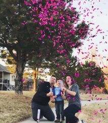 Gender Reveal Handheld Confetti Cannon