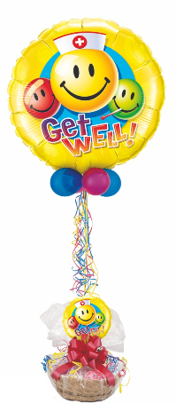 Get Well Balloon Centrepiece
