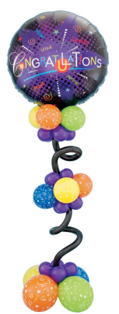 Graduation Balloon Centrepiece