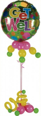 Get Well Balloon Centrepiece