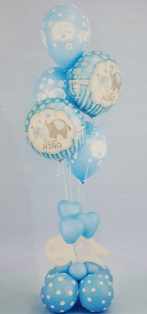 Its a Boy Baby Balloon Centrepiece