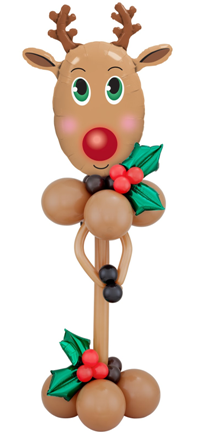 Christmas Balloon Centrepiece