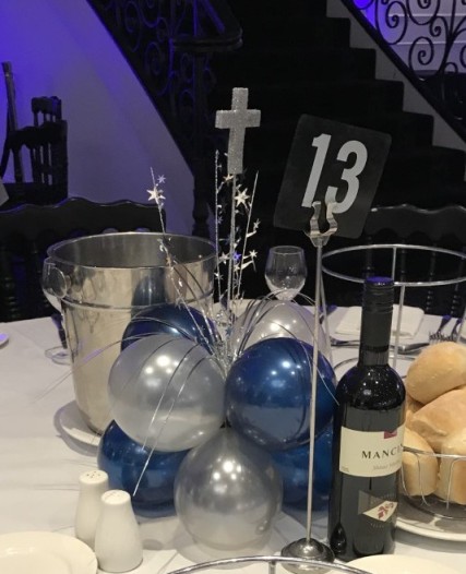 balloon centrepiece