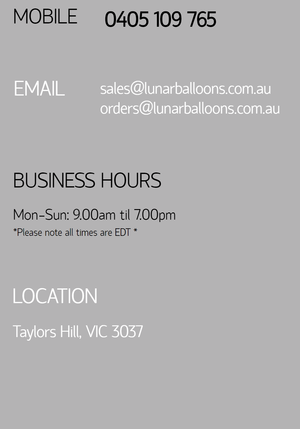 Balloon Centrepieces