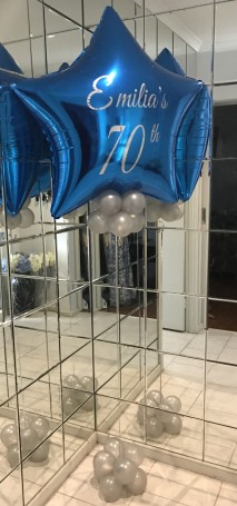 Birthday Balloon Centrpiece